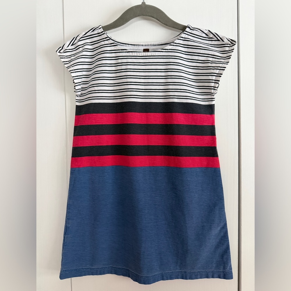 Tea Collection Striped Dress, Size 4